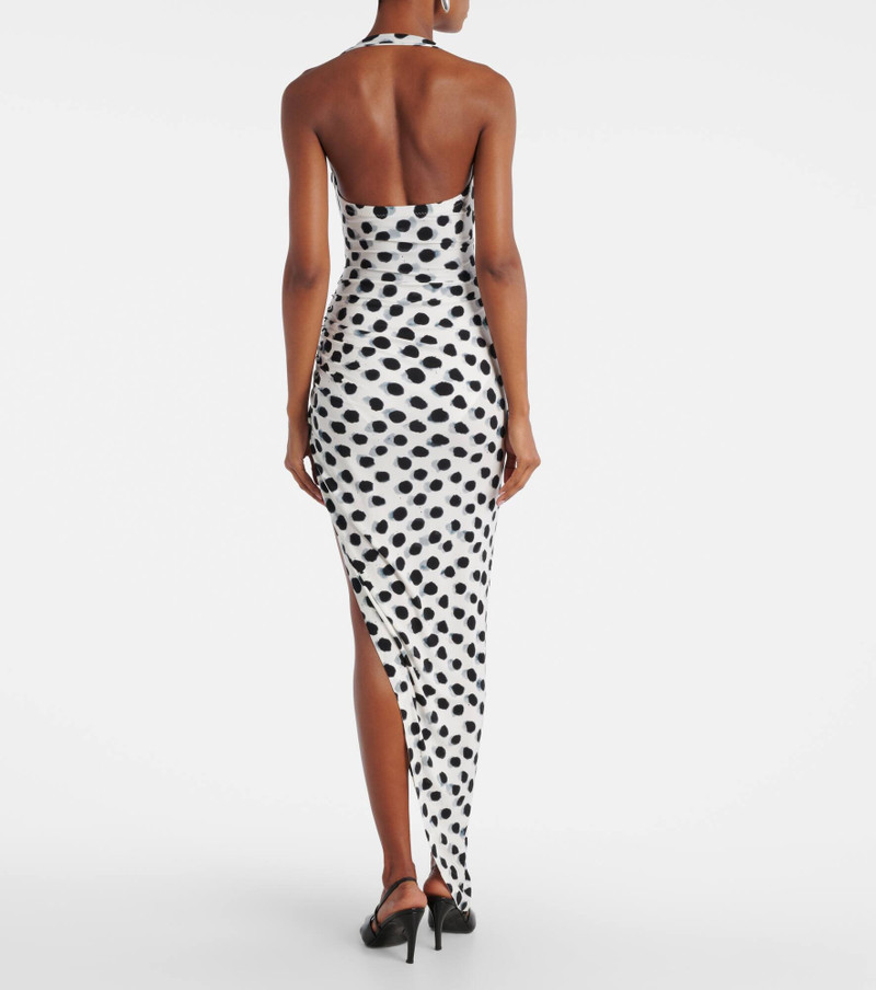 Cayla polka-dot midi dress 3