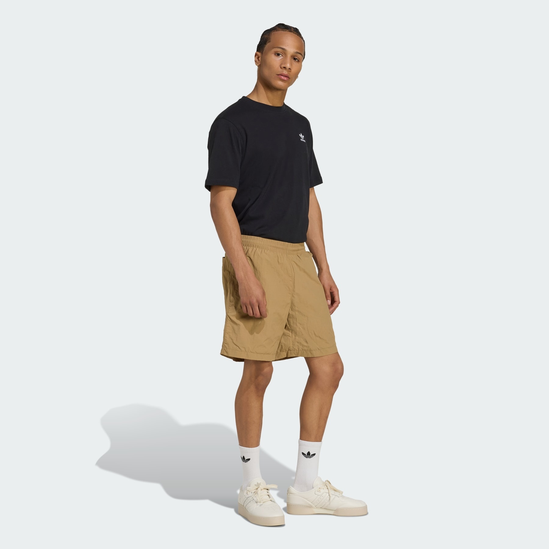 Trefoil Essentials Woven Shorts - 4