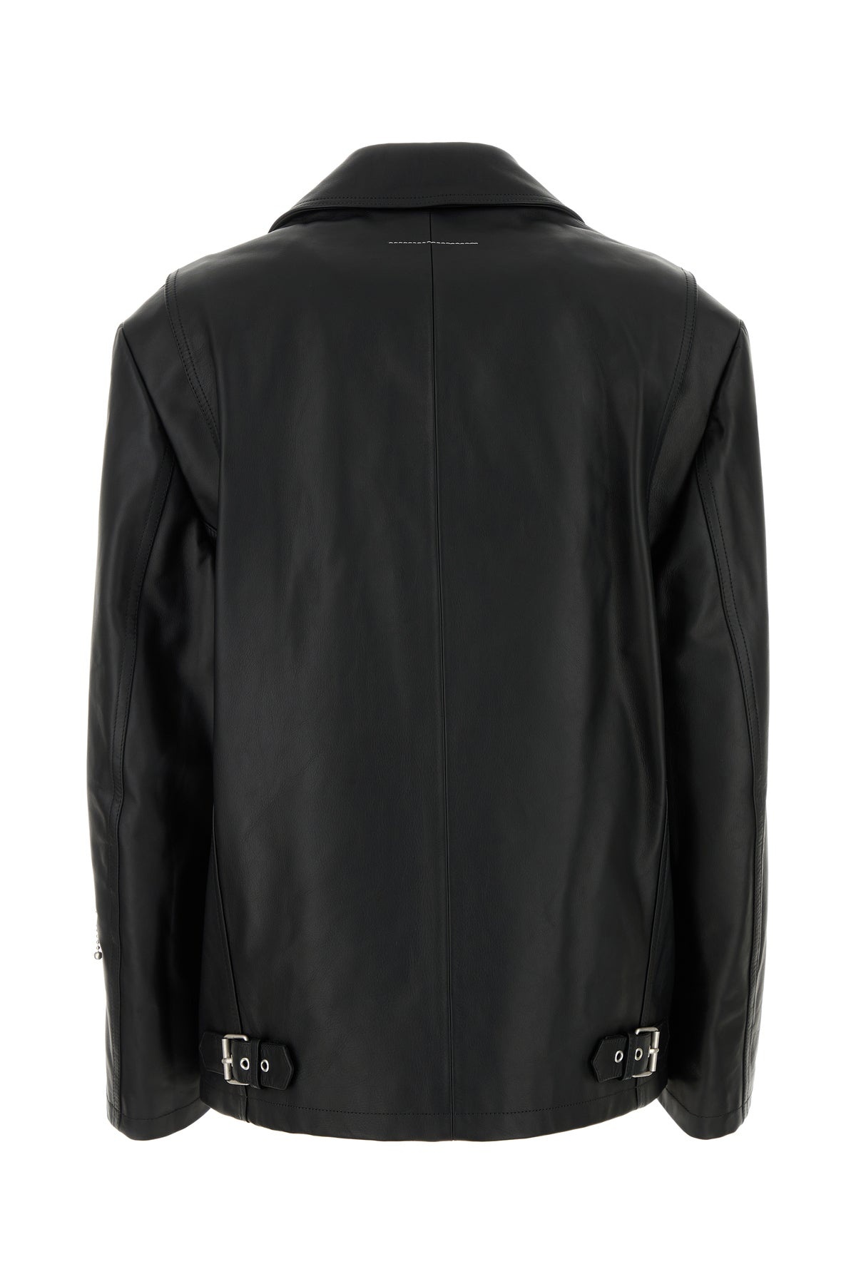 Black leather jacket - 2