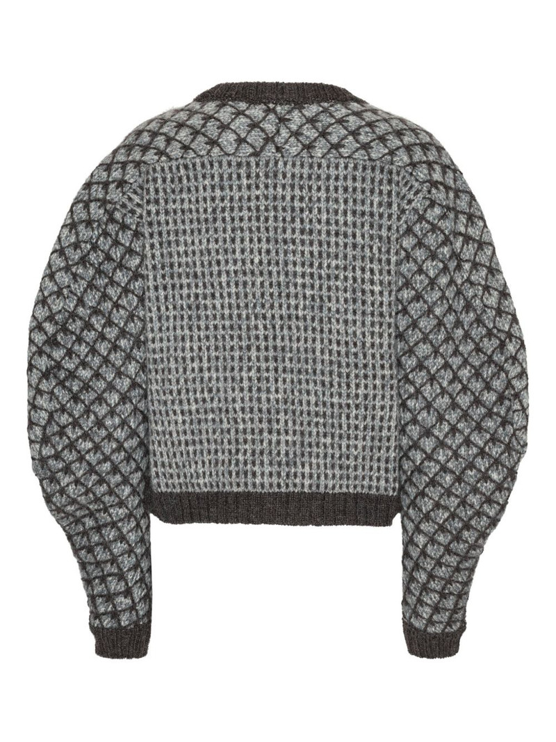 HENRIK VIBSKOV textured long-sleeve sweater outlook