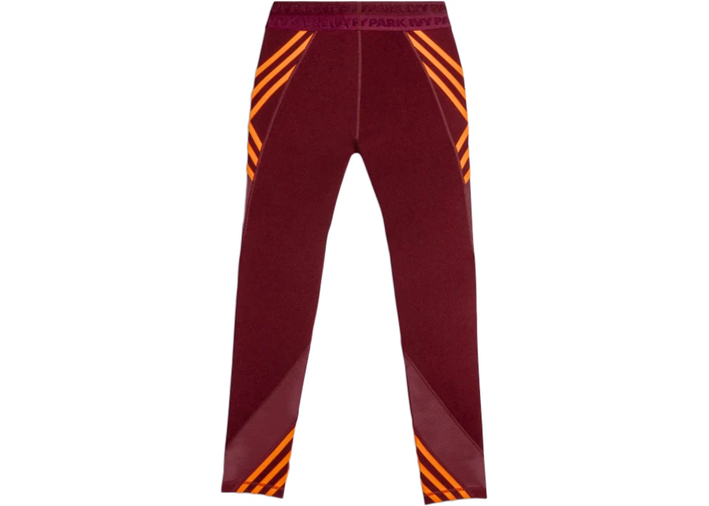 adidas Ivy Park 7/8 Tights Maroon/Solar Orange - 2