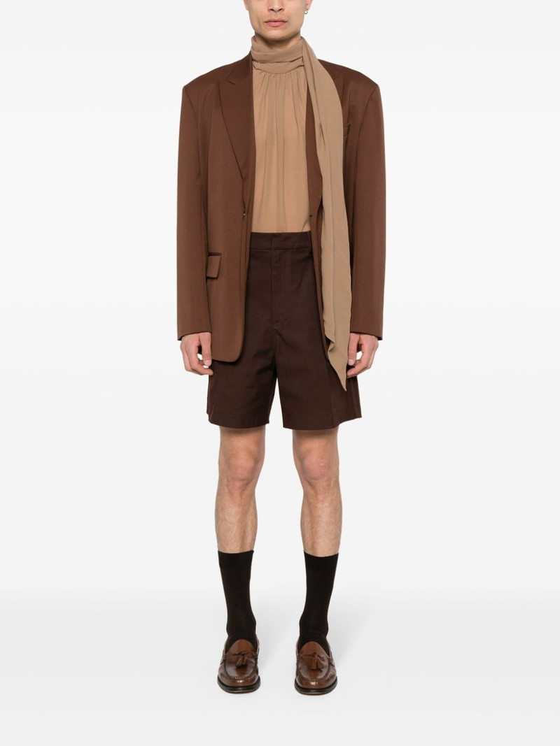 Valentino pressed-crease shorts outlook