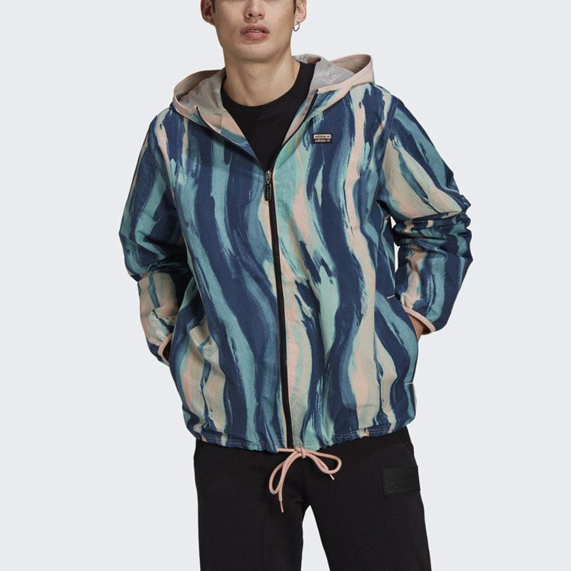 adidas adidas originals Windbreaker For Men Multi-color GN3320 outlook