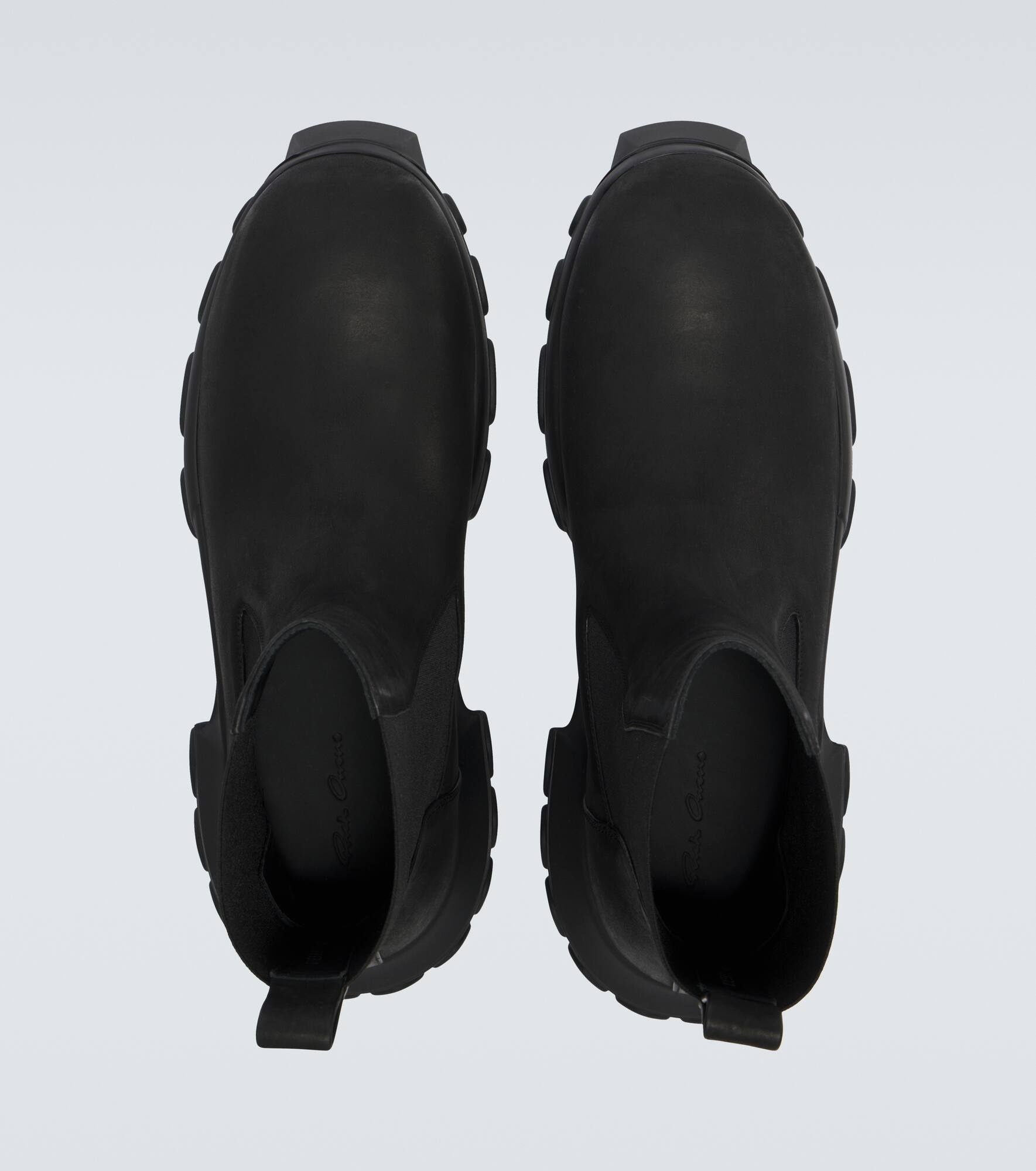 Beatle Tractor suede Chelsea boots - 4