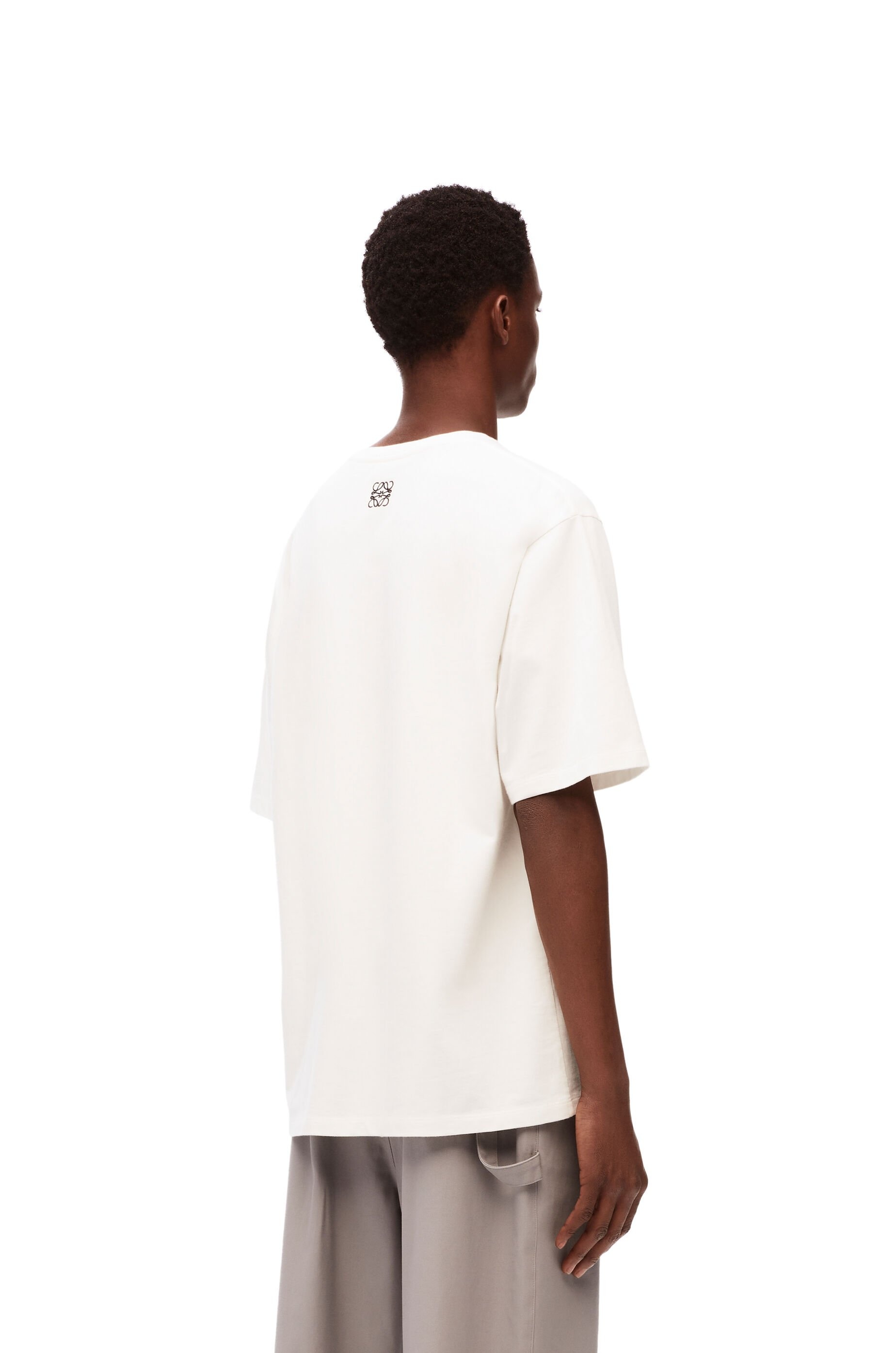 Loose fit T-shirt in cotton - 4