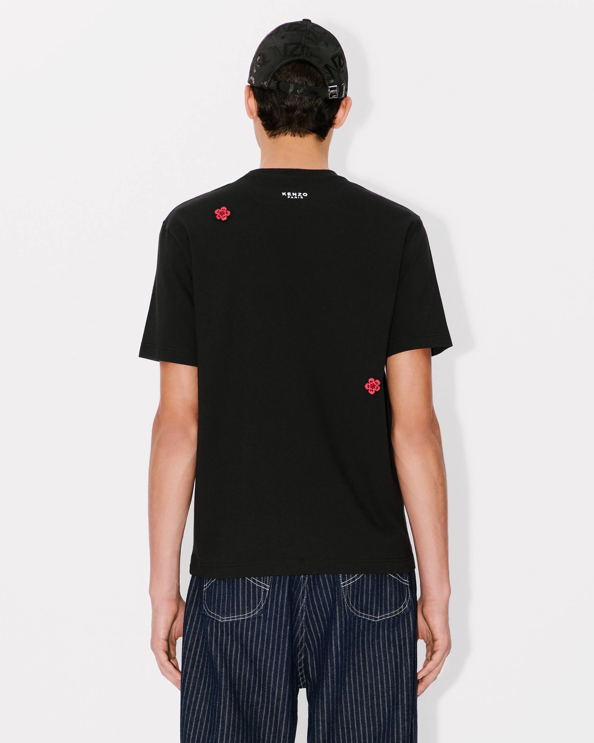 'Boke Flower' embroidered T-shirt - 4