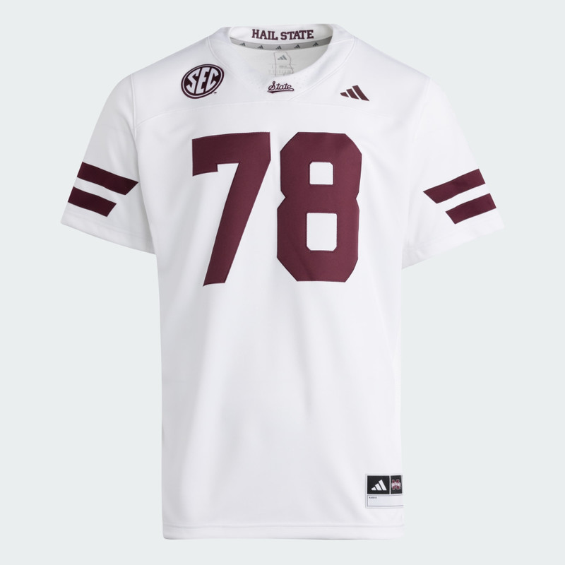Mississippi State Bulldogs Premier Away Football Jersey 1