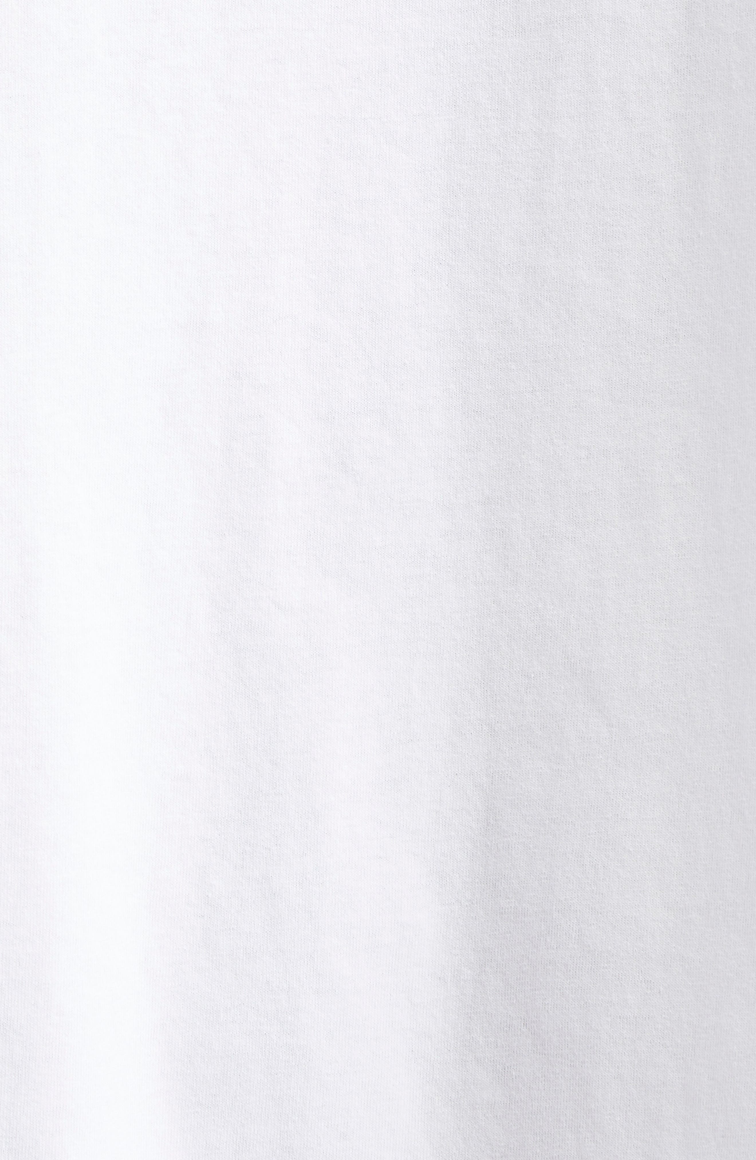 Balenciaga Patched City of Angels Graphic T-Shirt Dress in 9060 Dirty White/White at Nordstrom - 6