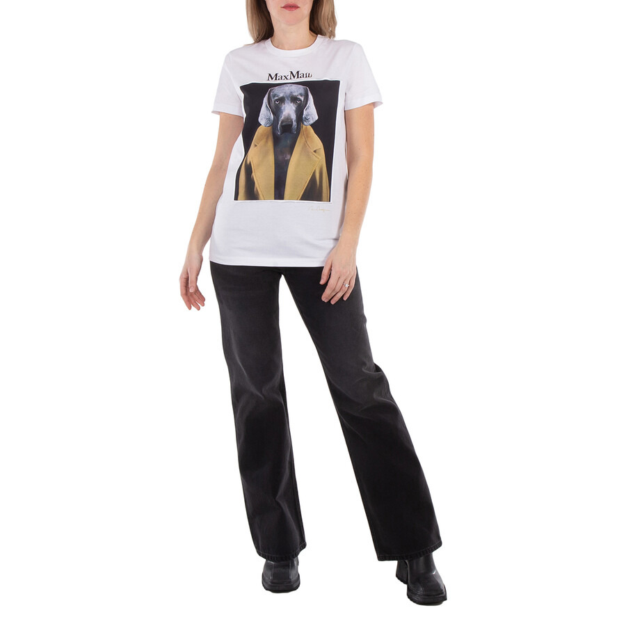 Max Mara Cipria Cotton T-Shirt - 4