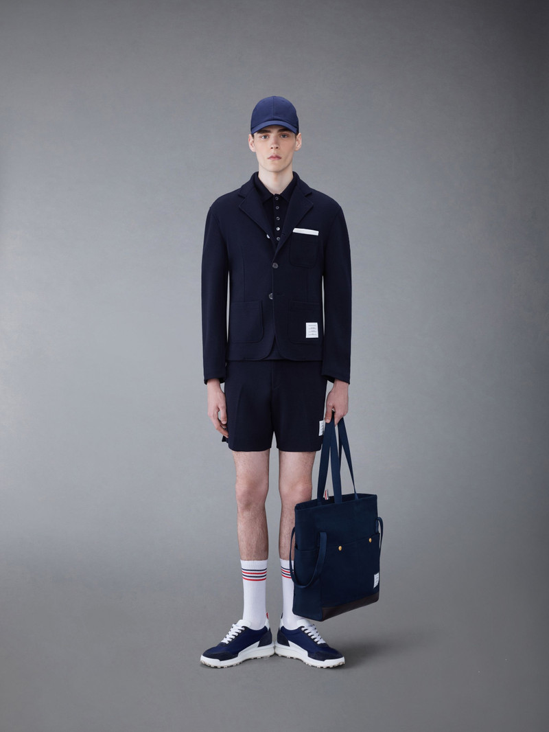 stripe-trim piqué polo shirt 4