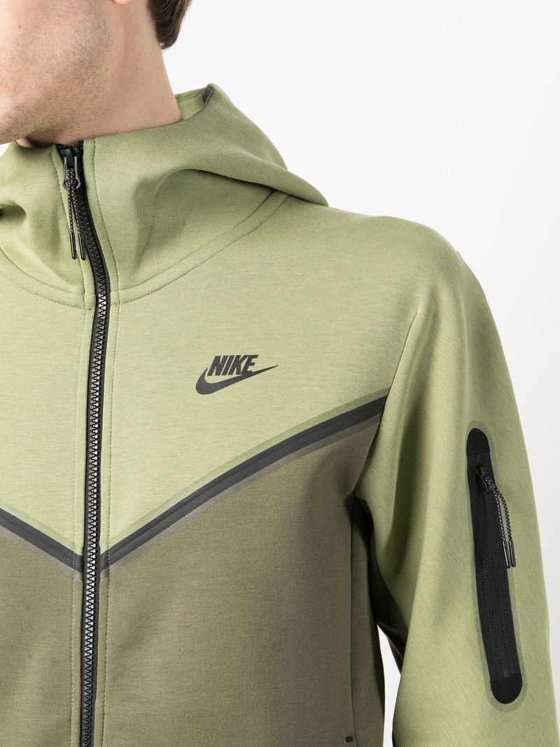 swoosh-logo detail hoodie 5