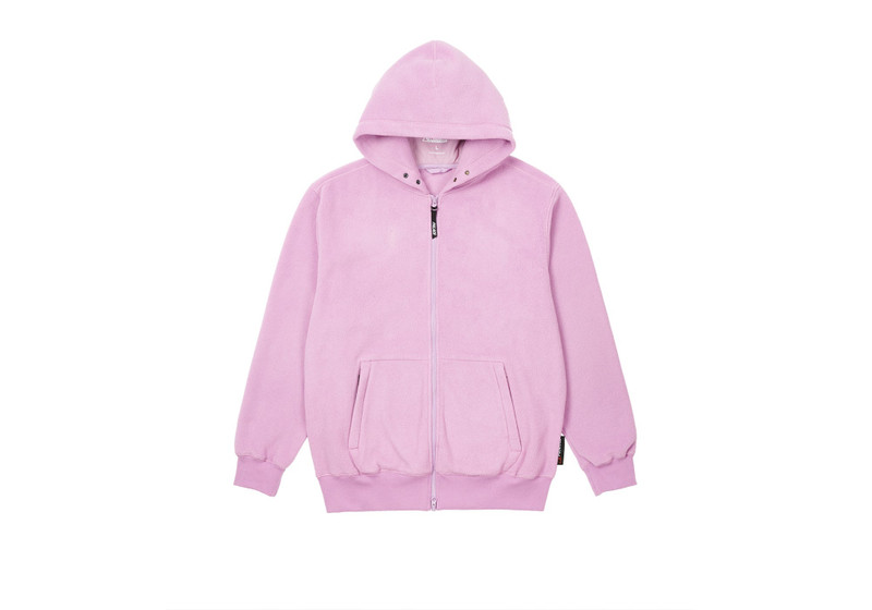 POLARTEC LAZER ZIP HOOD PURPLE - 1