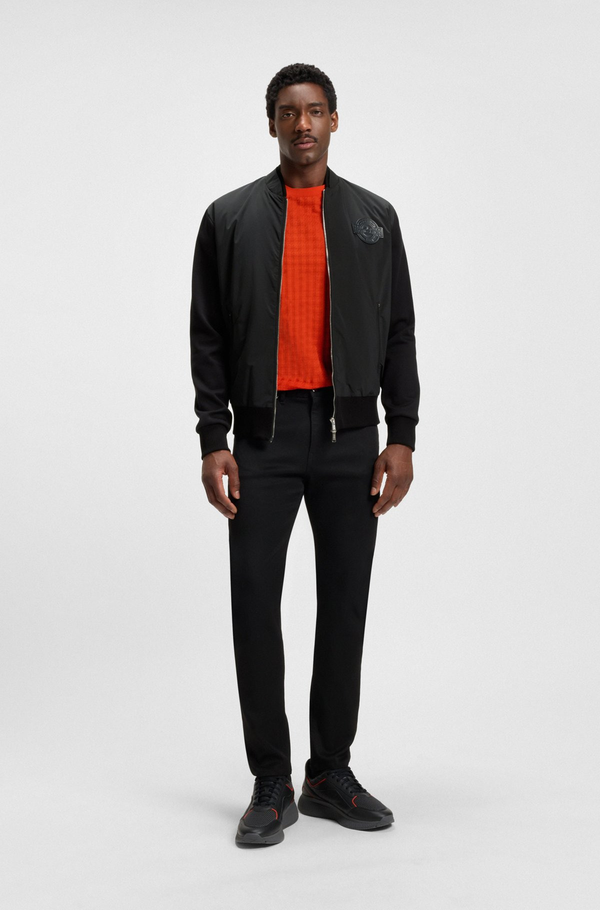 PORSCHE X BOSS JACKET IN JERSEY - 4