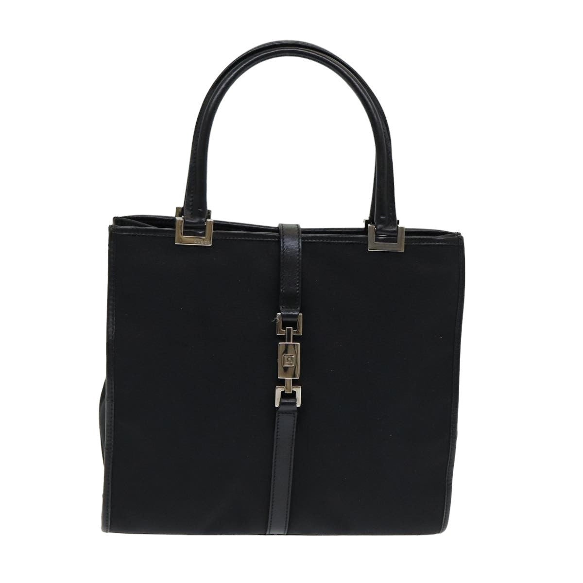 GUCCI Jackie Hand Bag Nylon Black 002 002 - 13