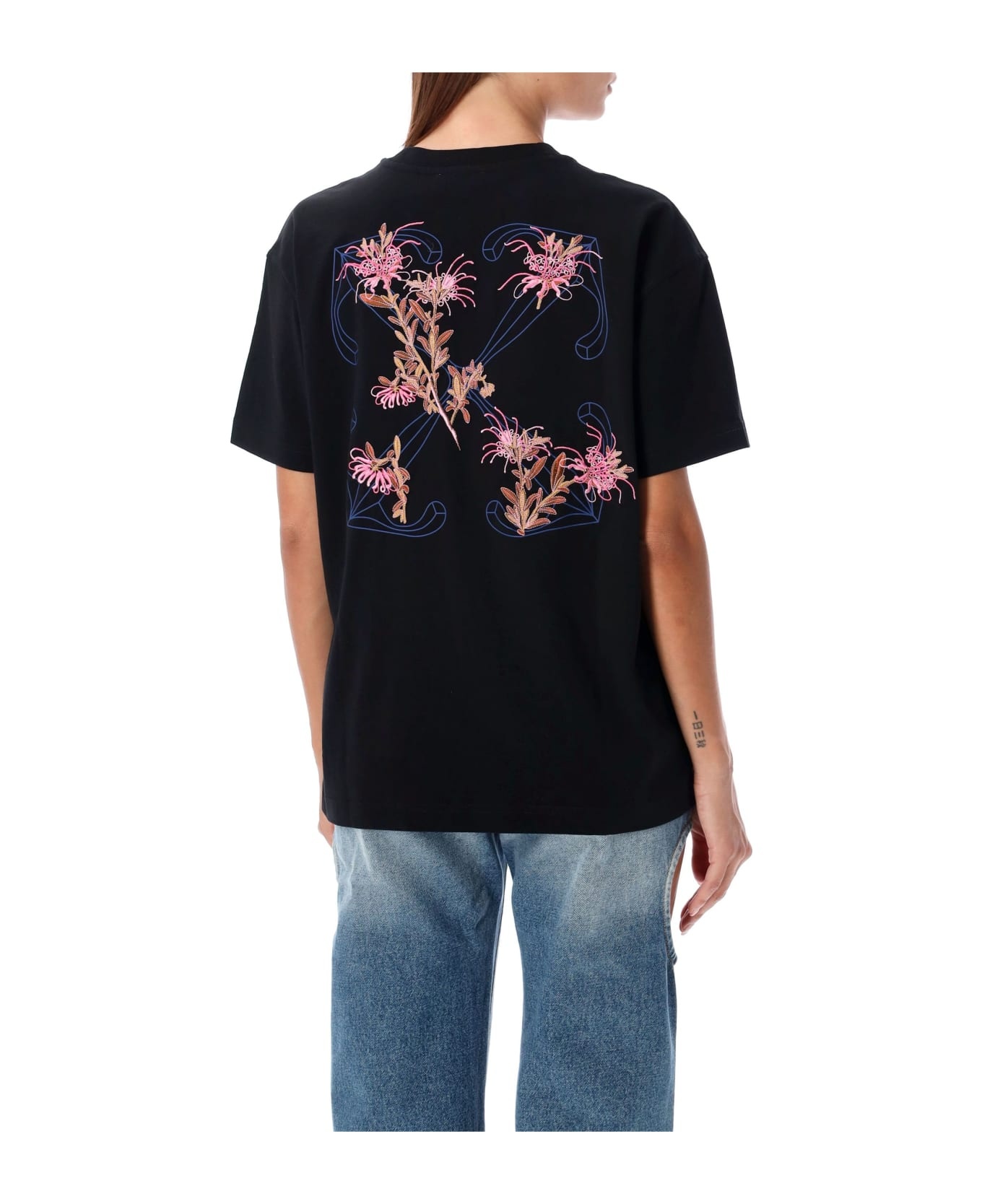 Pink Flower Arrow T-shirt - 2