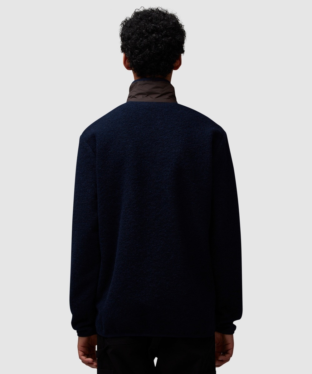 Sherpa zip up hoodie - 3