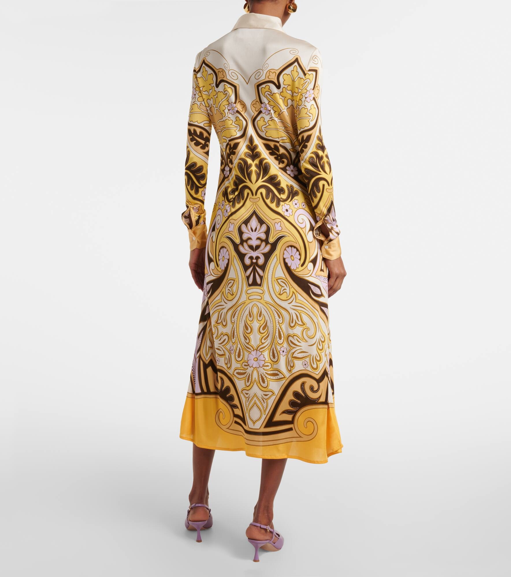 Perry printed midi dress - 3