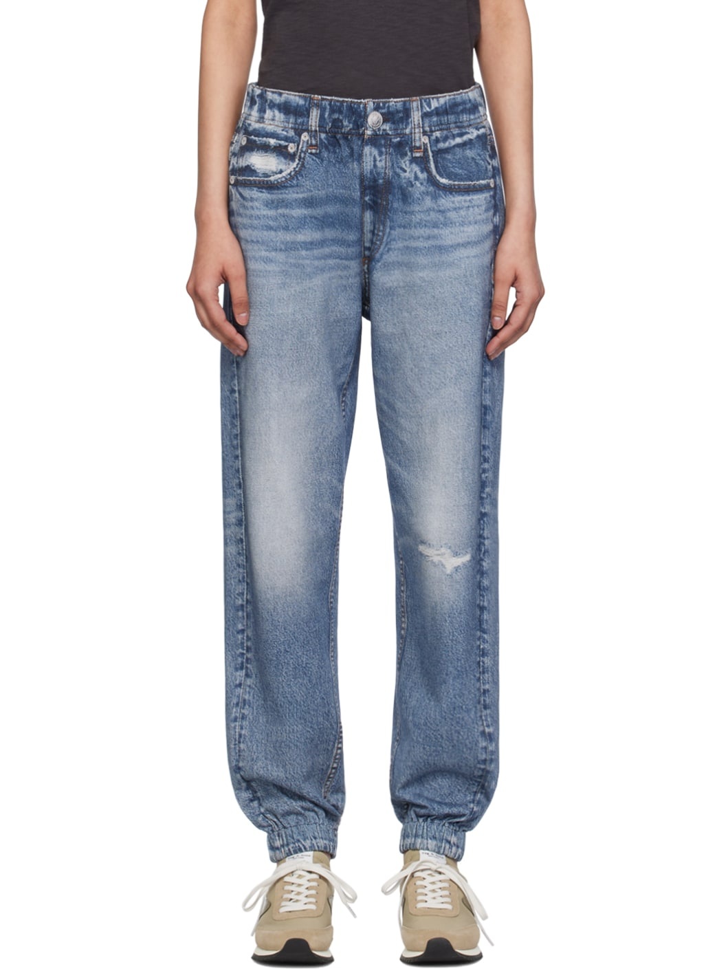 Blue Miramar Jogger Jeans - 1