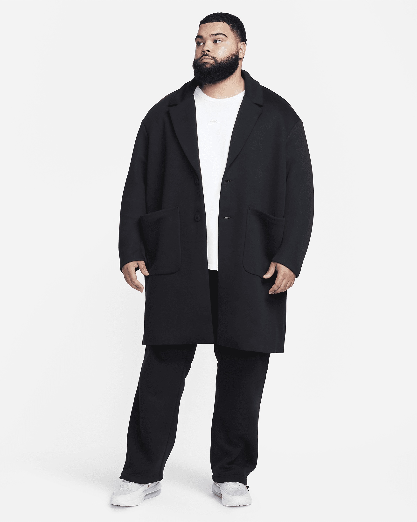 Nike Sportswear Tech Fleece Reimagined Men's Loose Fit Trench Coat - 19
