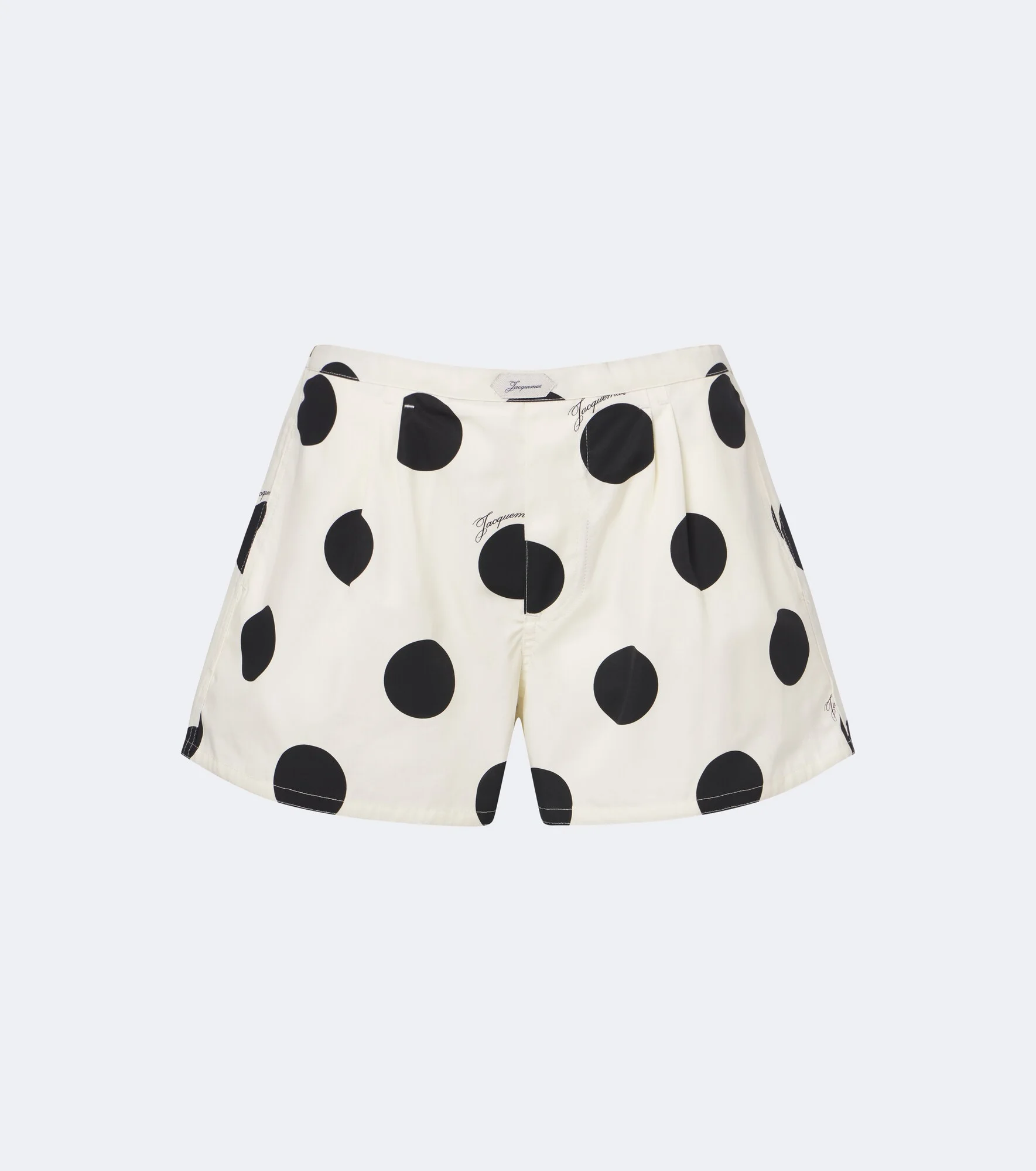 Amelo polka-dot cotton shorts - 1