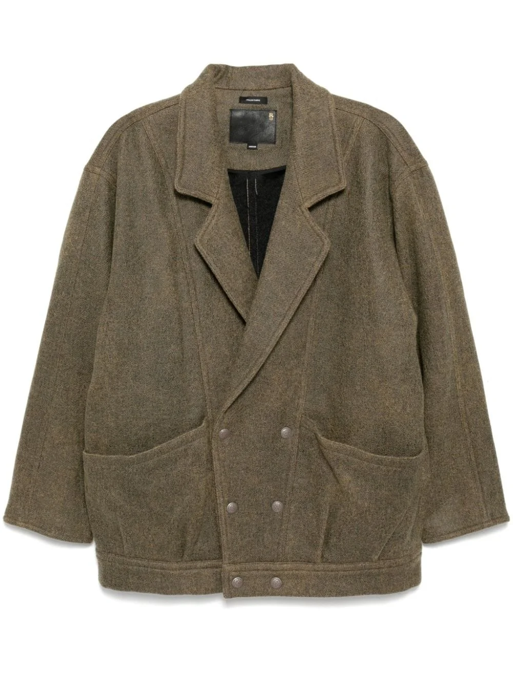 double-breasted blazer - 1