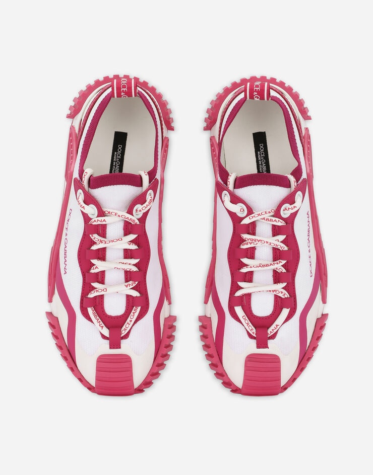 Mixed-materials NS1 slip-on sneakers - 4