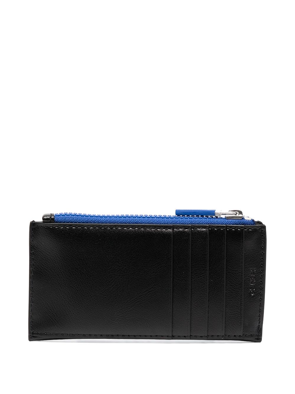 Ekusson Tiger zipped leather cardholder - 2