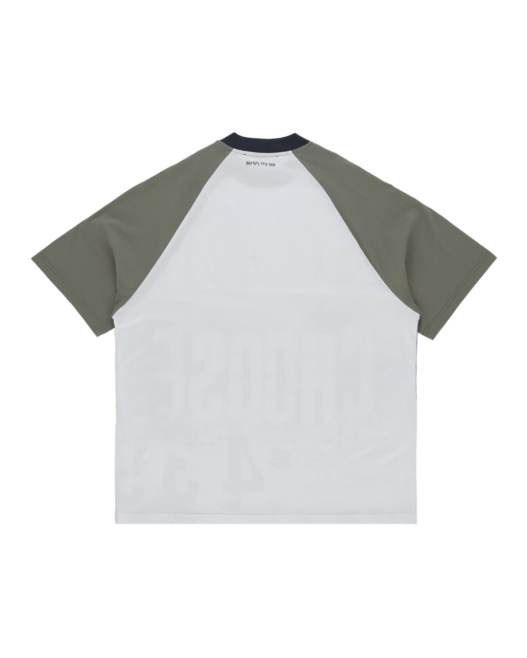 SHORT SLEEVE OVERSIZED RAGLAN T-SHIRT - 2