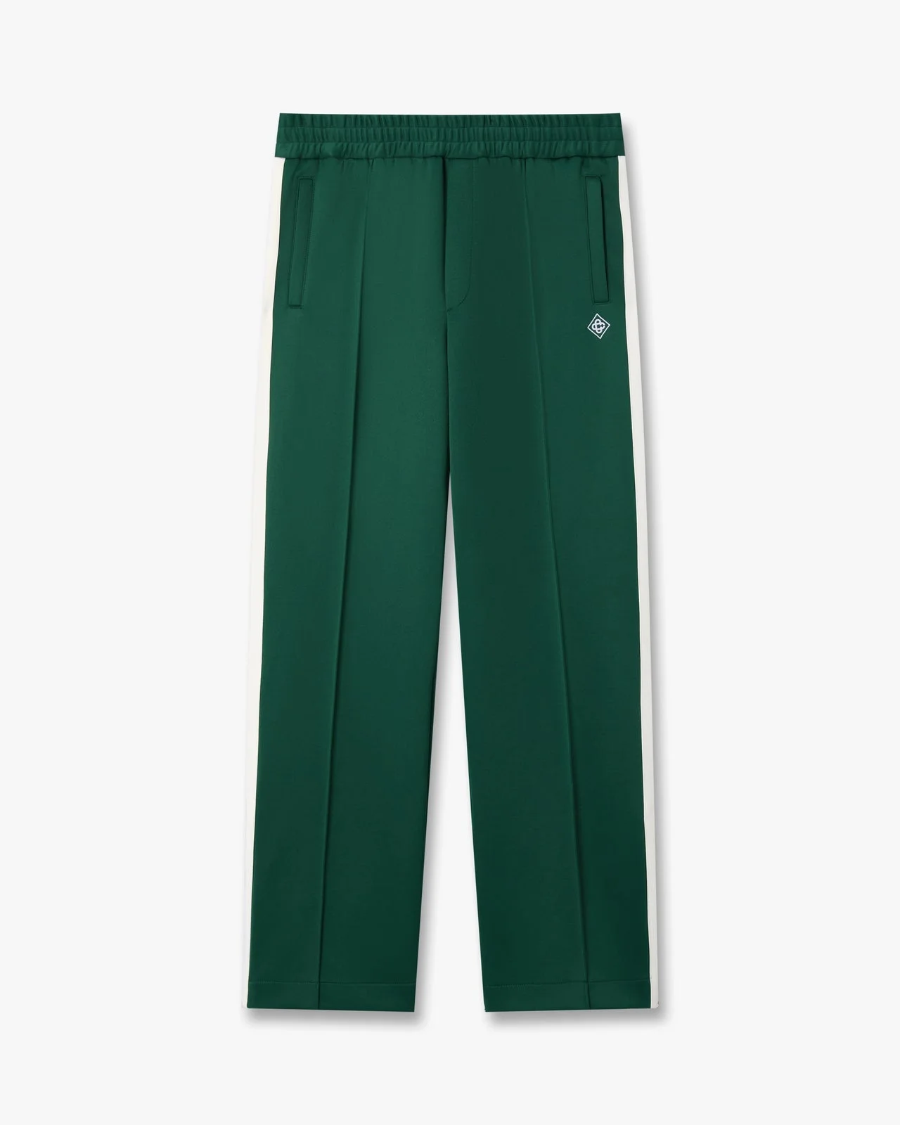 Dark Green Sports Suit Trousers - 1