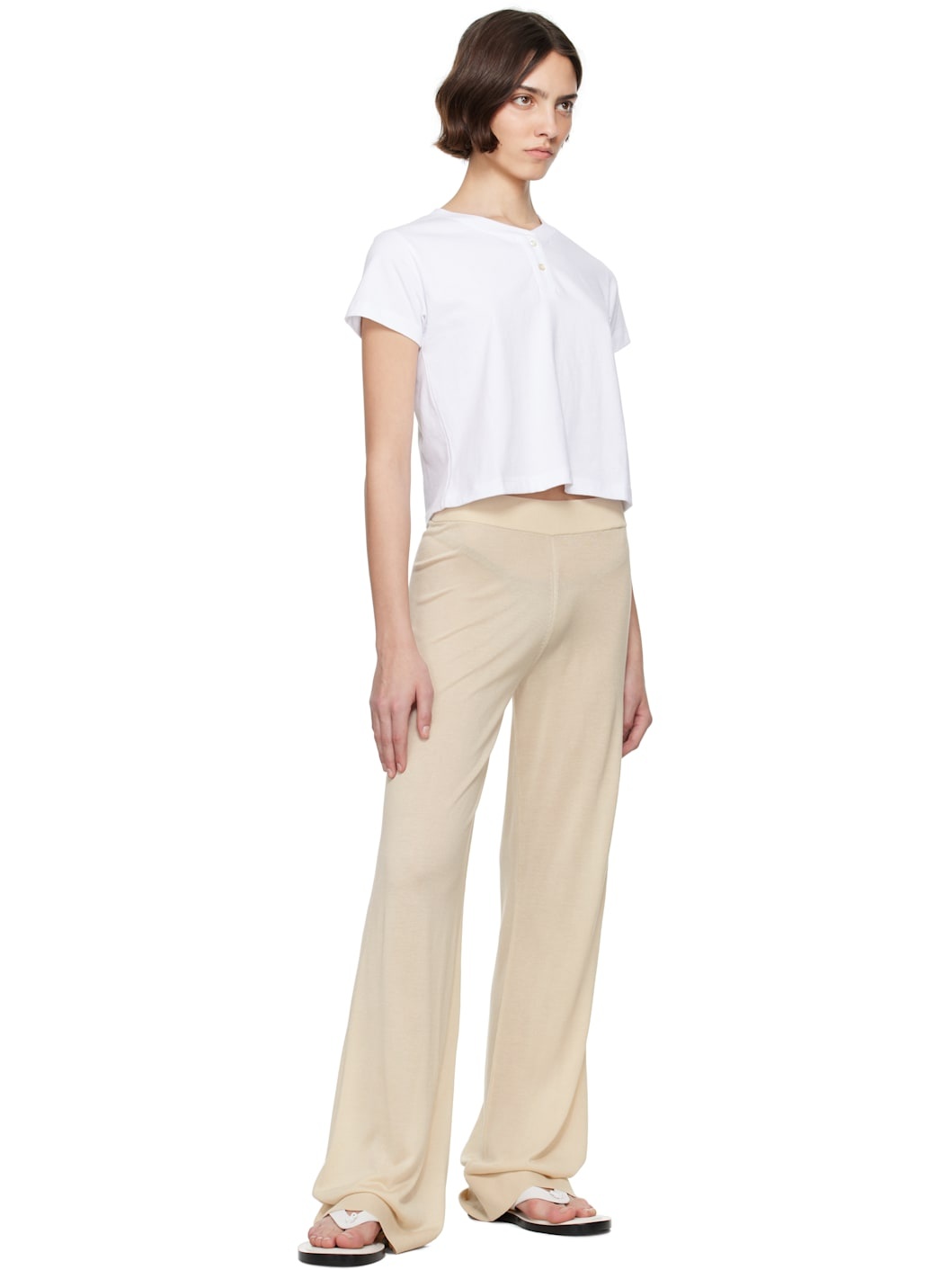 White Margo Henley - 4