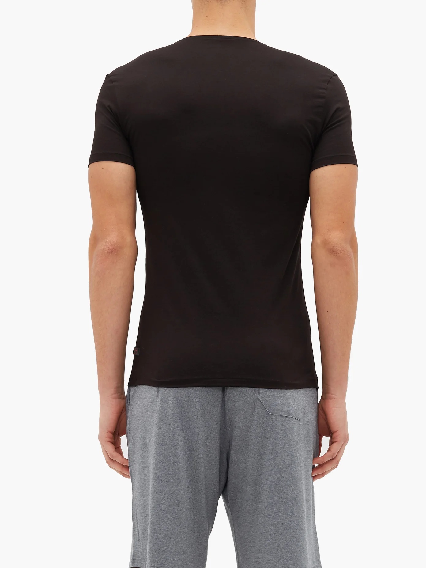 Jack pima-cotton crew-neck T-shirt - 5