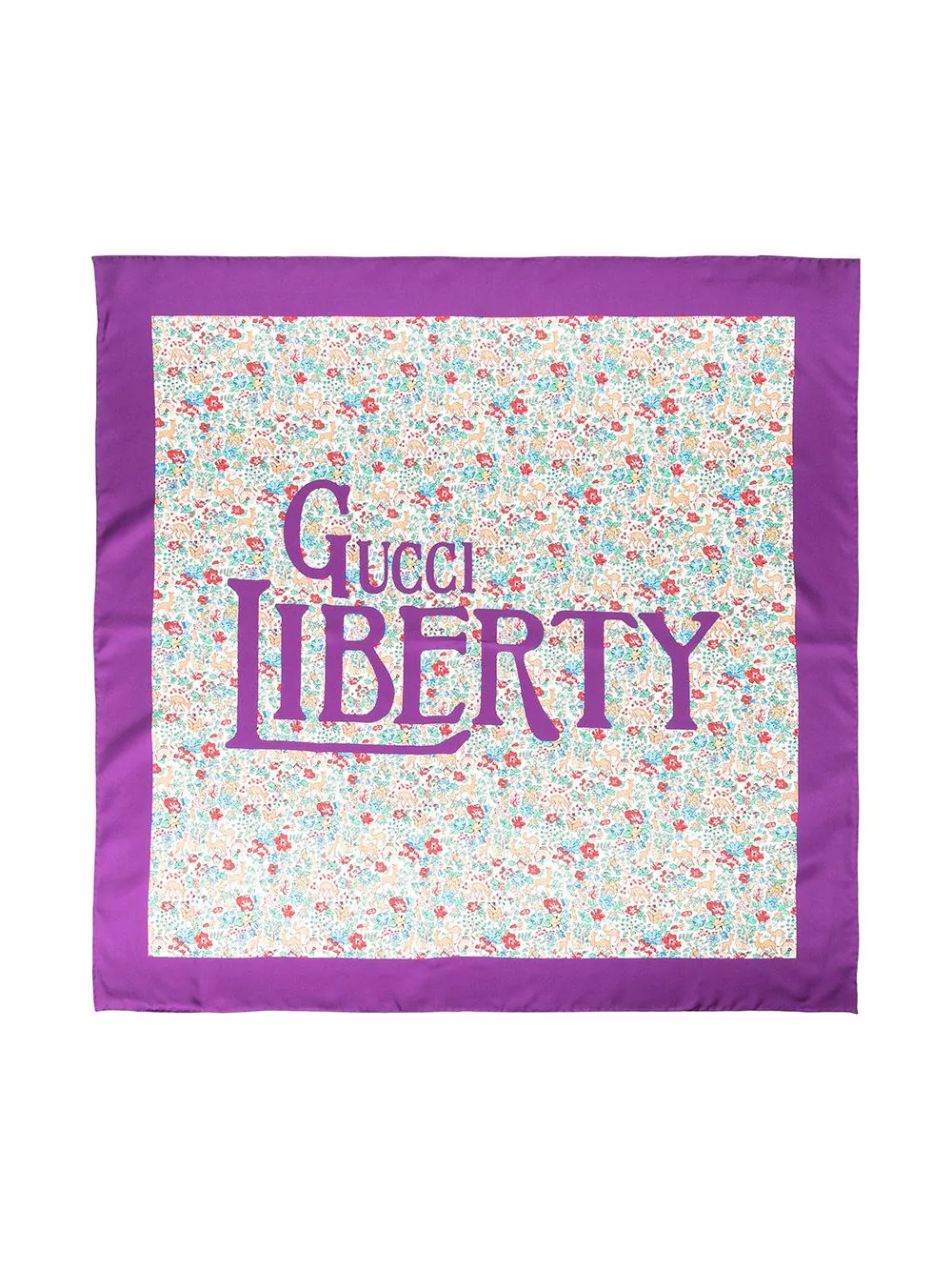 x Liberty floral print scarf - 3