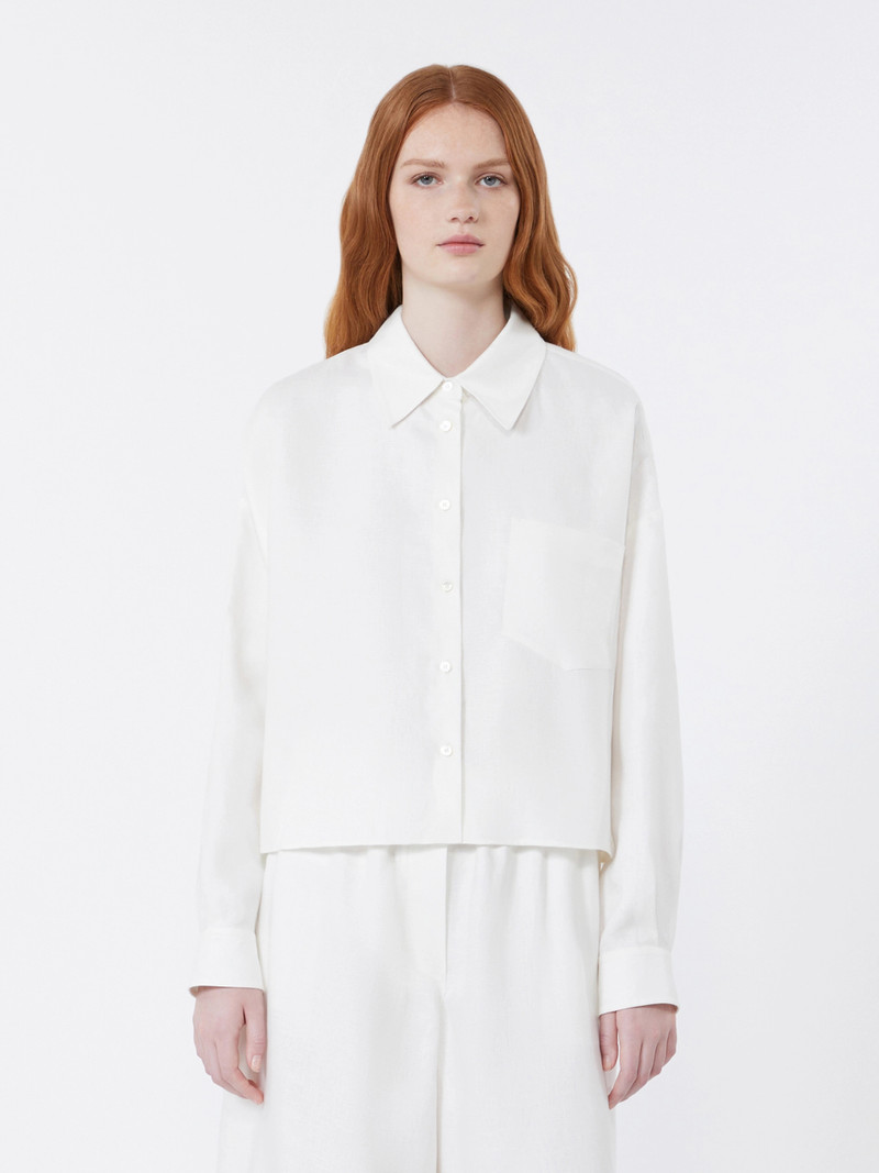 CAPO Linen canvas jacket - WHITE 3