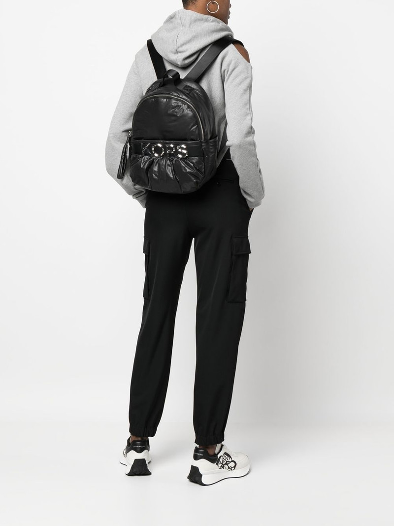 MICHAEL KORS Leonie logo-lettering backpack outlook