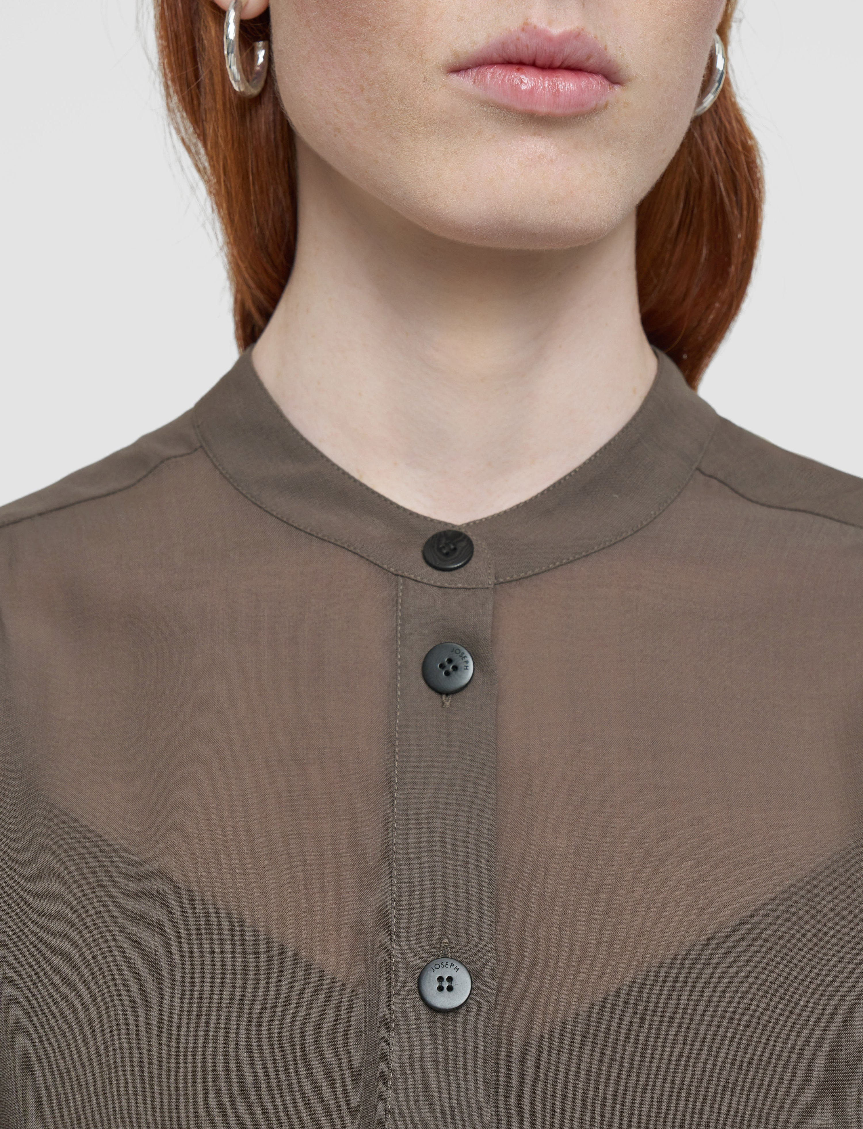Emma Wool Voile Dress - 6