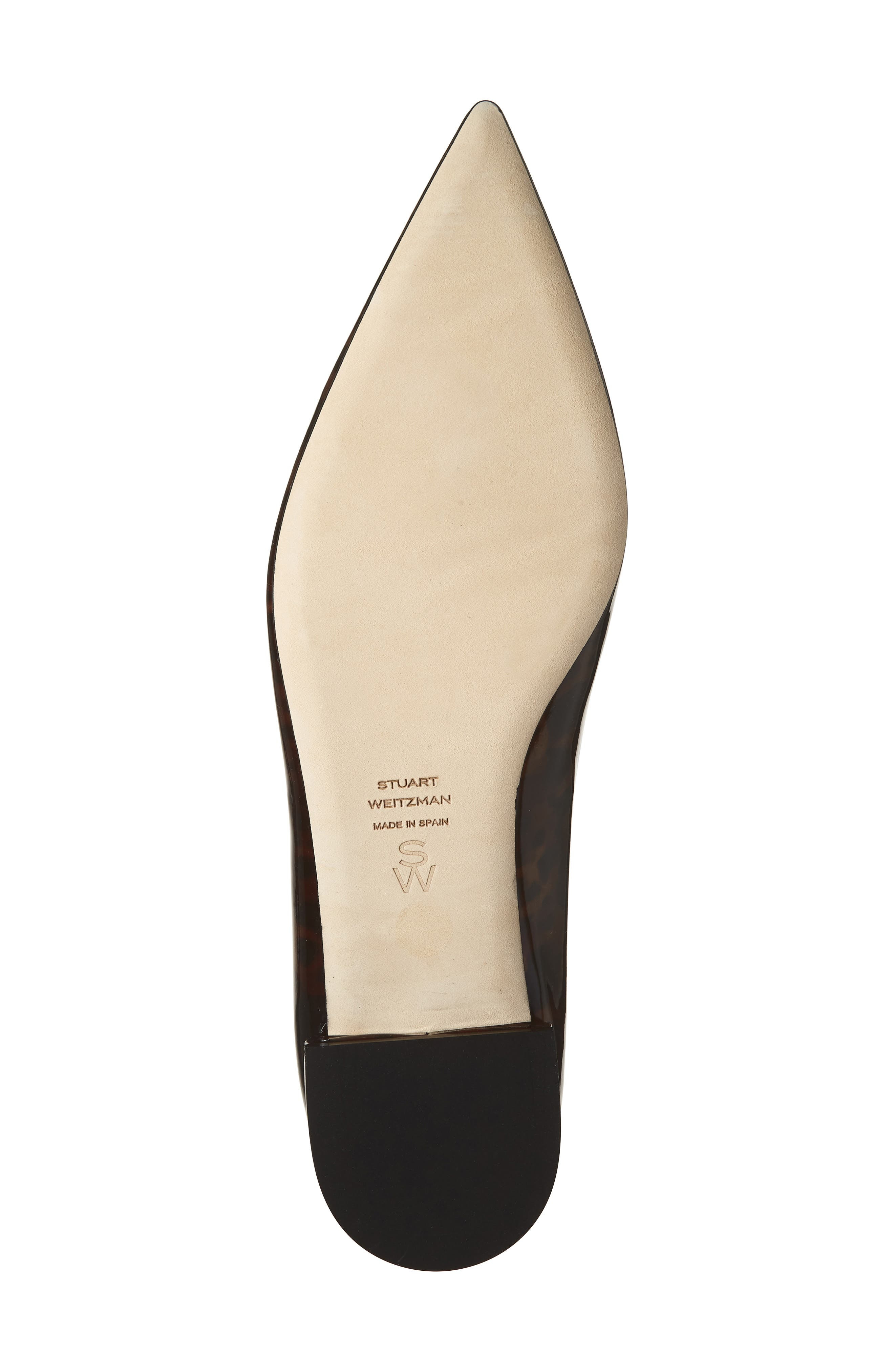 Stuart Weitzman Sovinnie Flat in Dark Brown at Nordstrom - 6