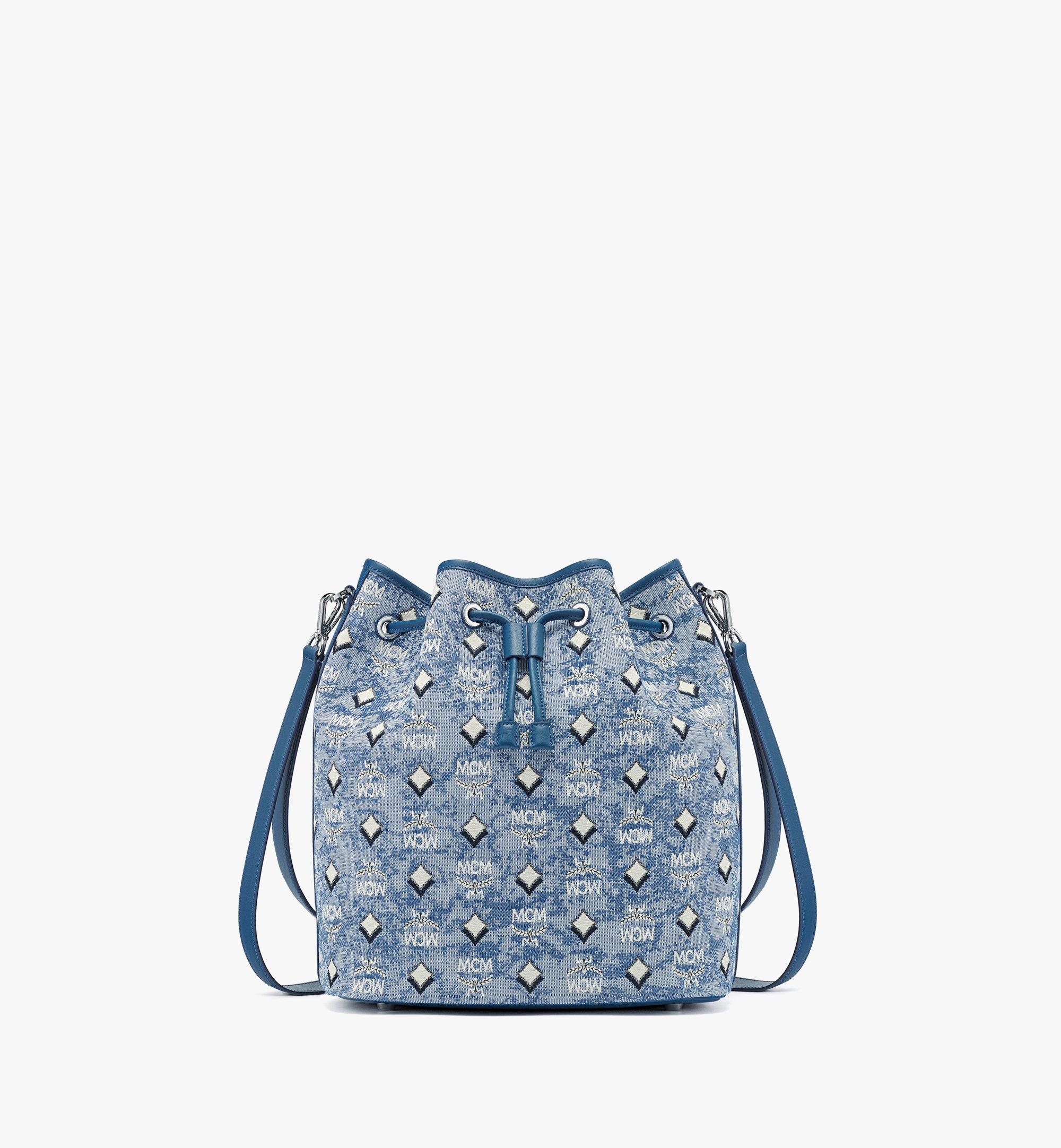 Dessau Drawstring Bag in Vintage Monogram Jacquard - 1