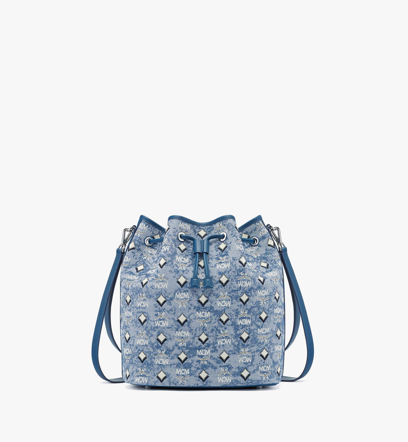 Dessau Drawstring Bag in Vintage Monogram Jacquard 1