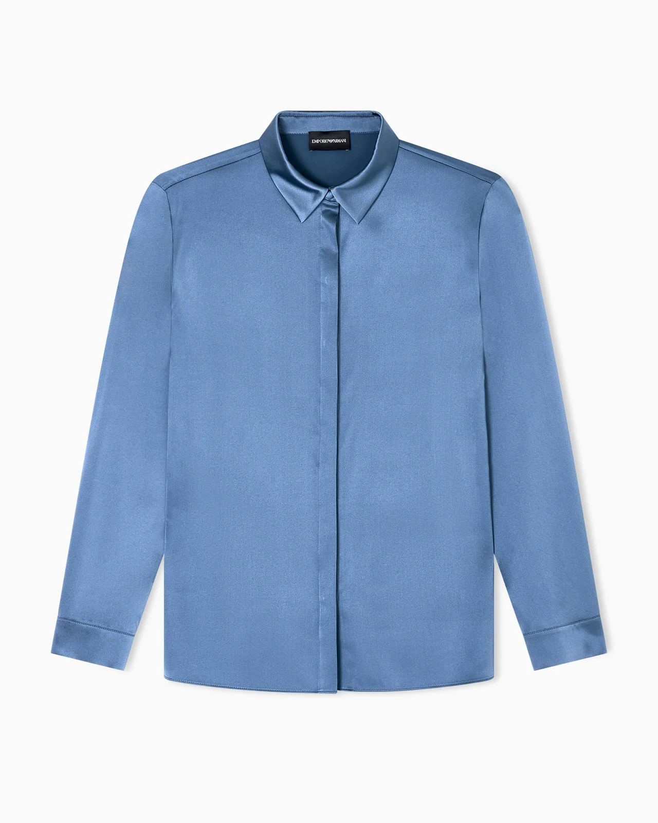 SILK SATIN SHIRT - 1