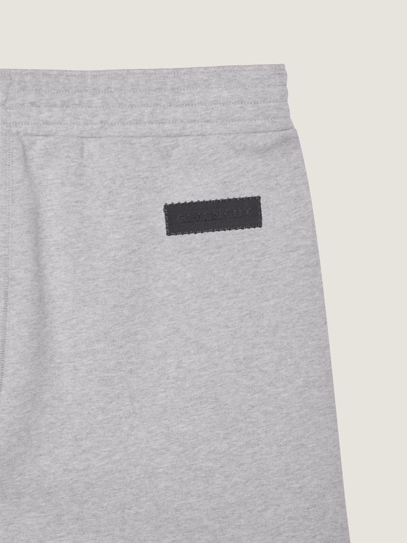 Givenchy JOGGER PANTS IN FLEECE WITH GIVENCHY PATCH outlook