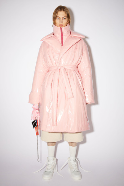 Acne Studios Padded face coat - Blush pink outlook