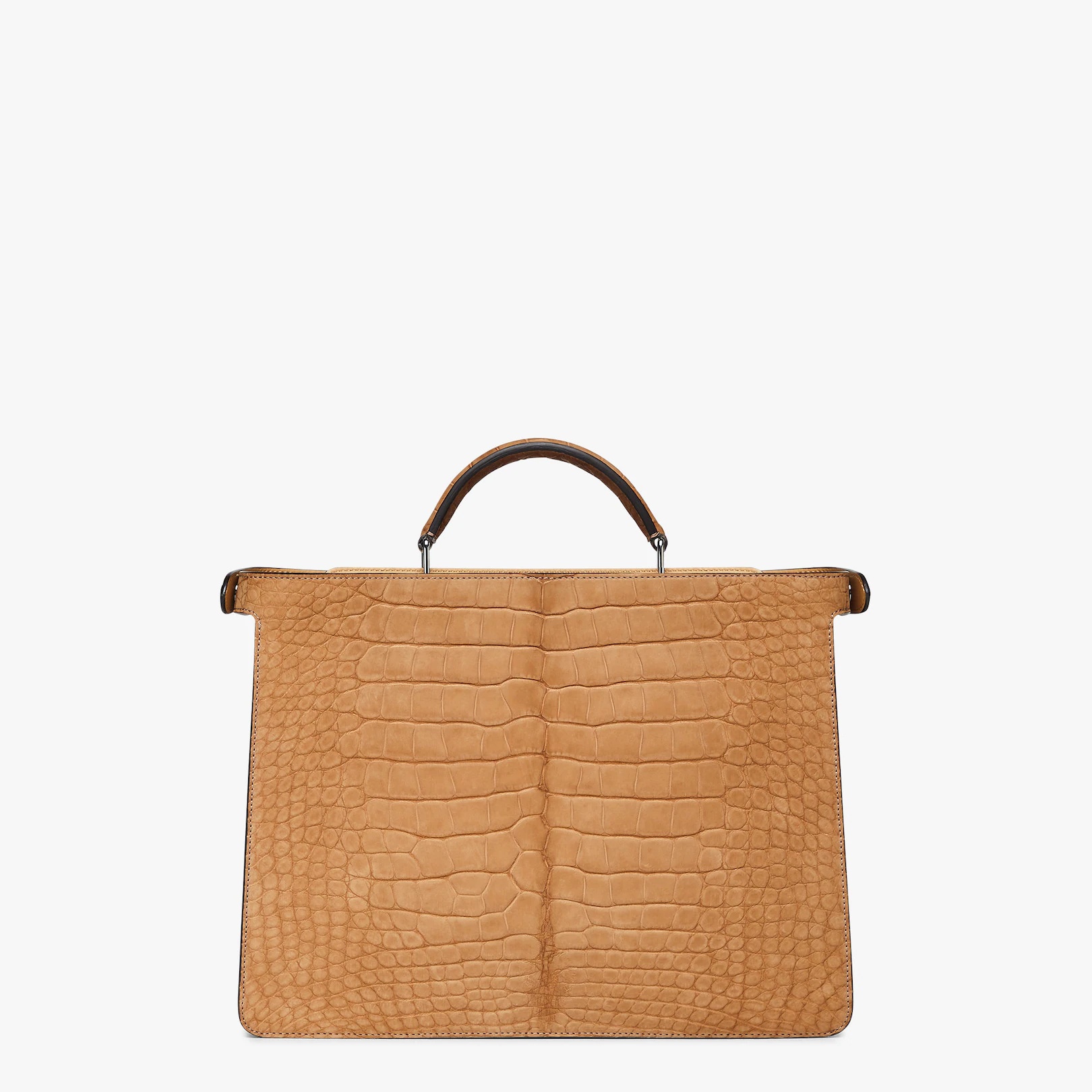 Beige alligator bag - 4