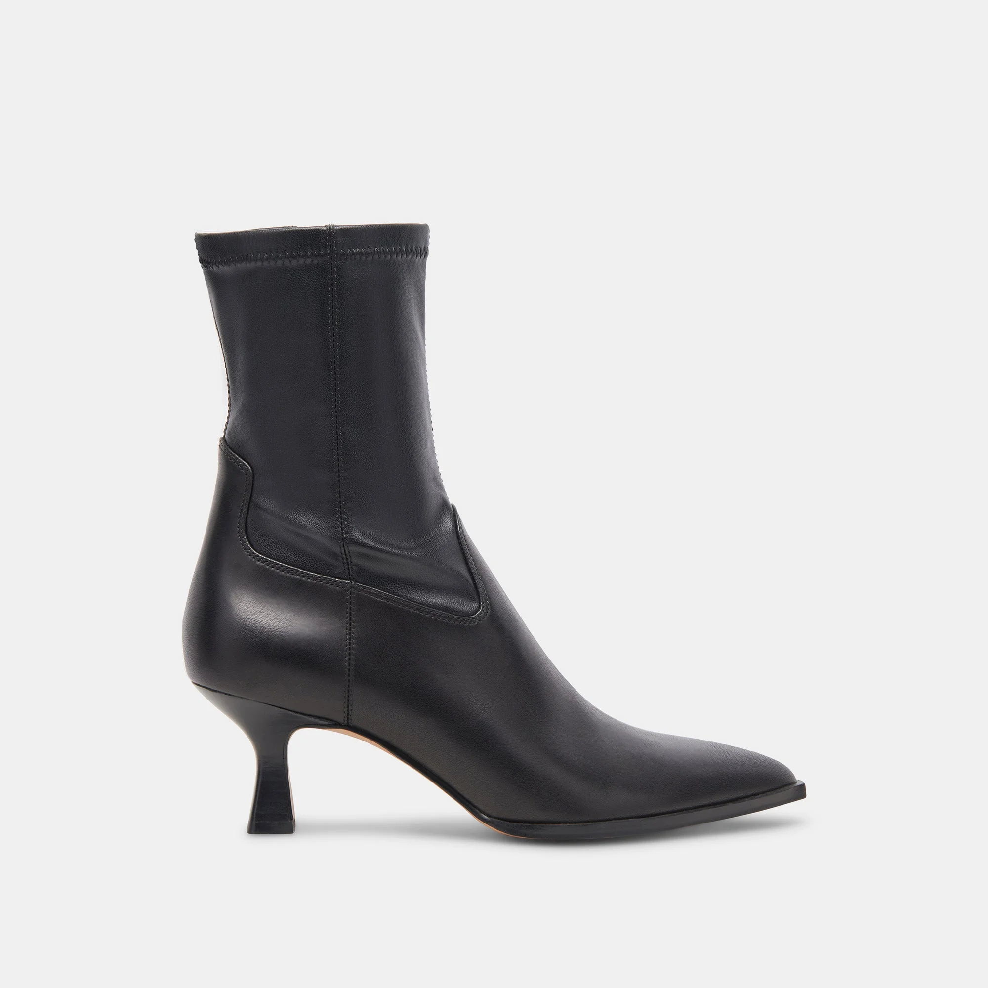 ARYA BOOTS BLACK LEATHER - 1