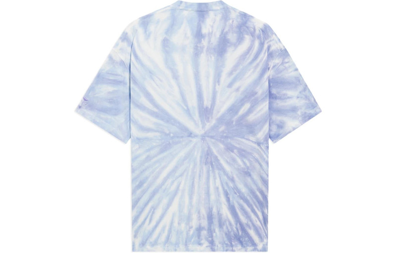 Li-Ning Li-Ning x Disney Graphic Tie-Dye T-shirt 'Light Blue' AHSS249-3 outlook