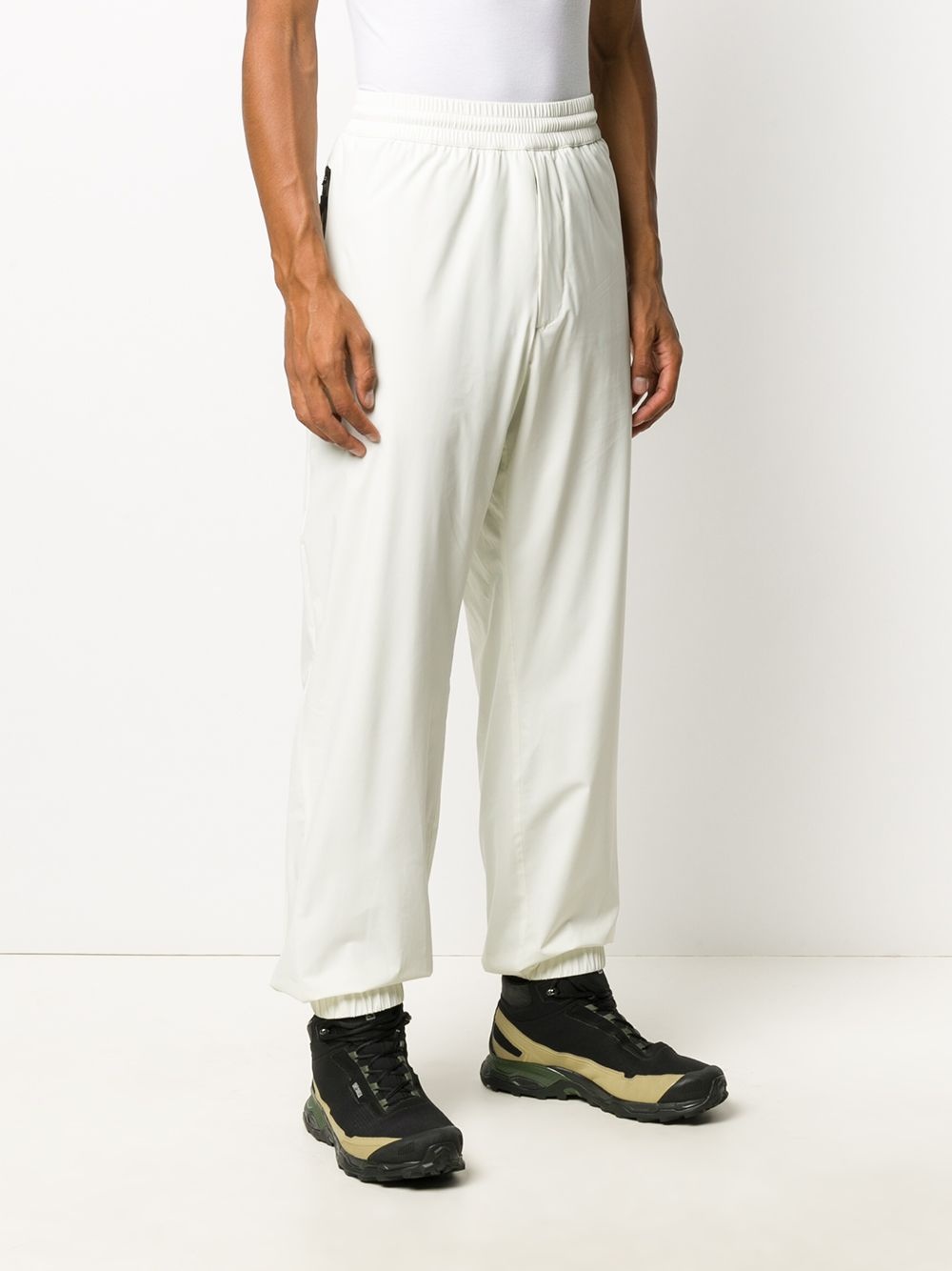 cuffed pull-on track trousers - 3