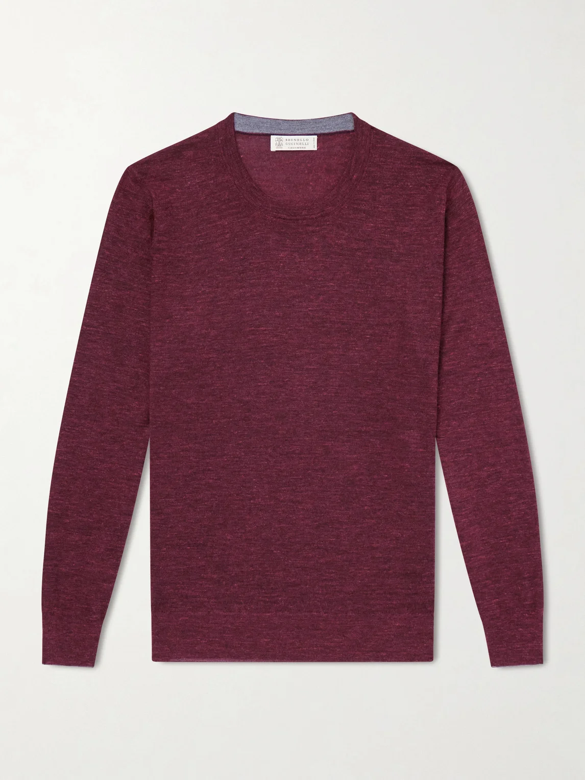 Cashmere, Silk and Linen-Blend Sweater - 1