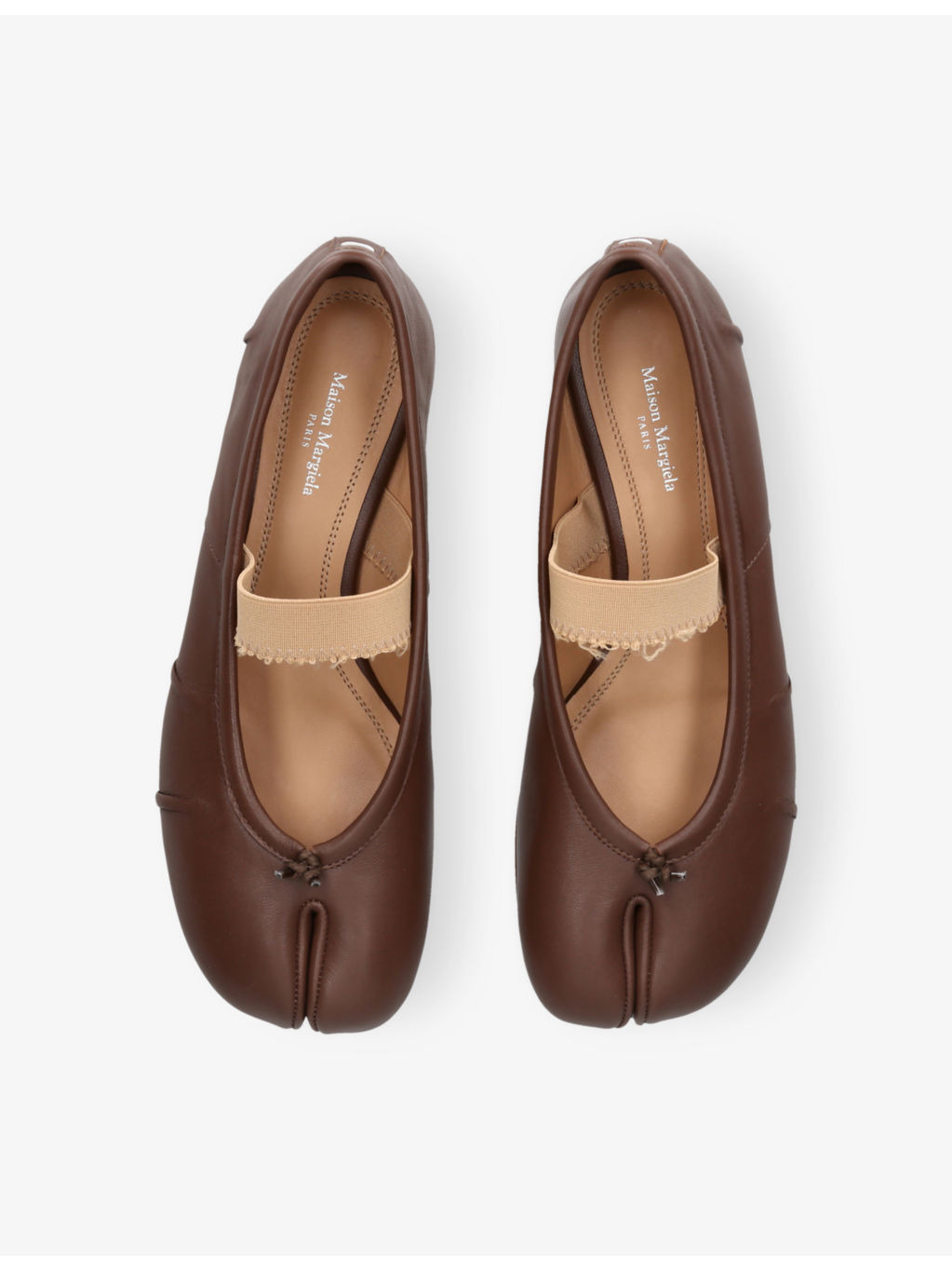 Tabi Leather Ballerina Flats - 2