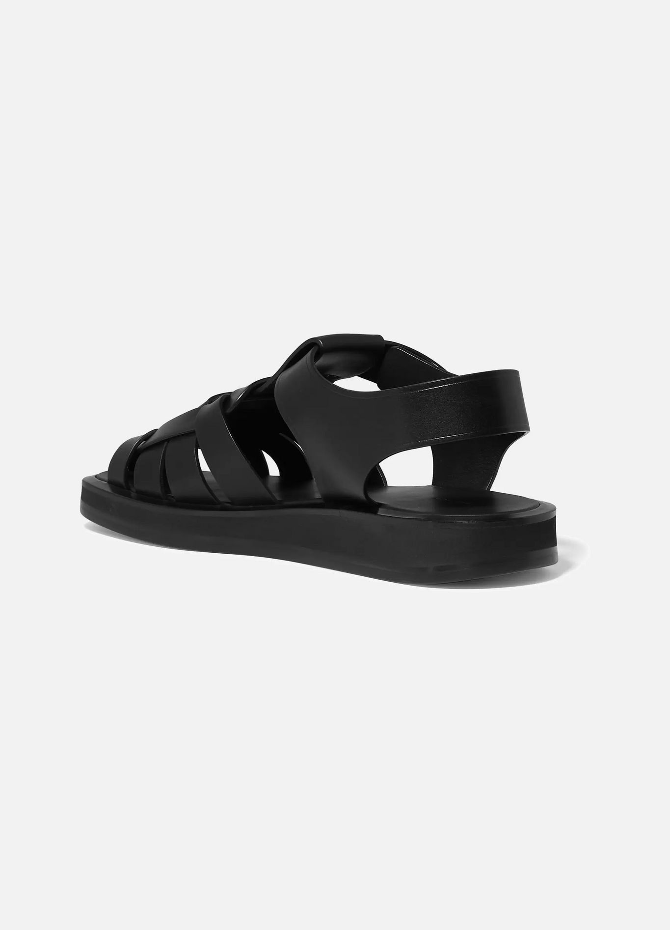 Gaia woven leather sandals - 4