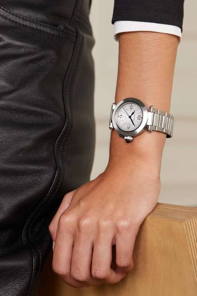 Cartier Pasha de Cartier Automatic 35mm stainless steel watch outlook
