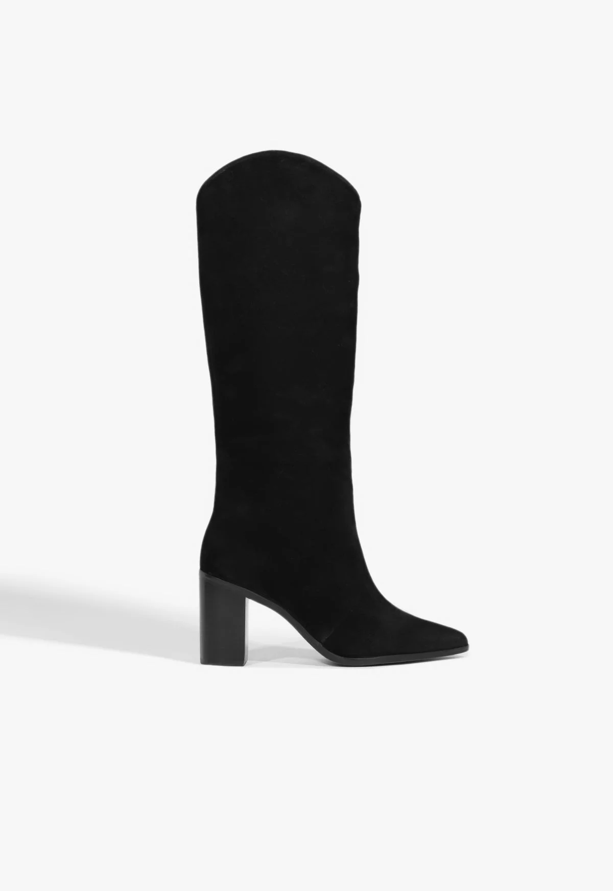 Maryana Block Suede Boot - 1